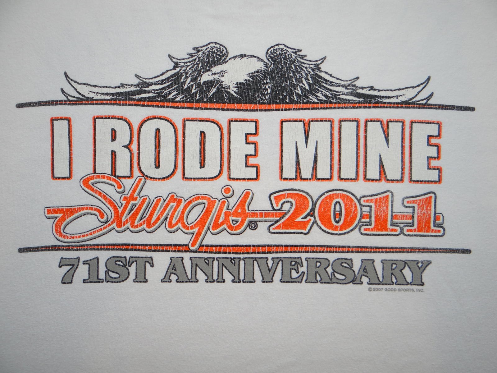Sturgis 2011 71st Anniversary Motorcycle Rally T-Shirt