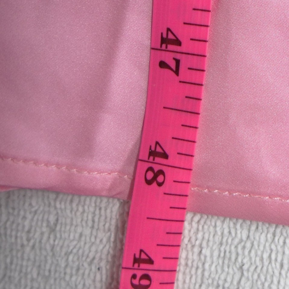 NWT-Peppermayo Flora Satin Maxi Dress Candy Pink US 2 Cutout Tie Back Gown