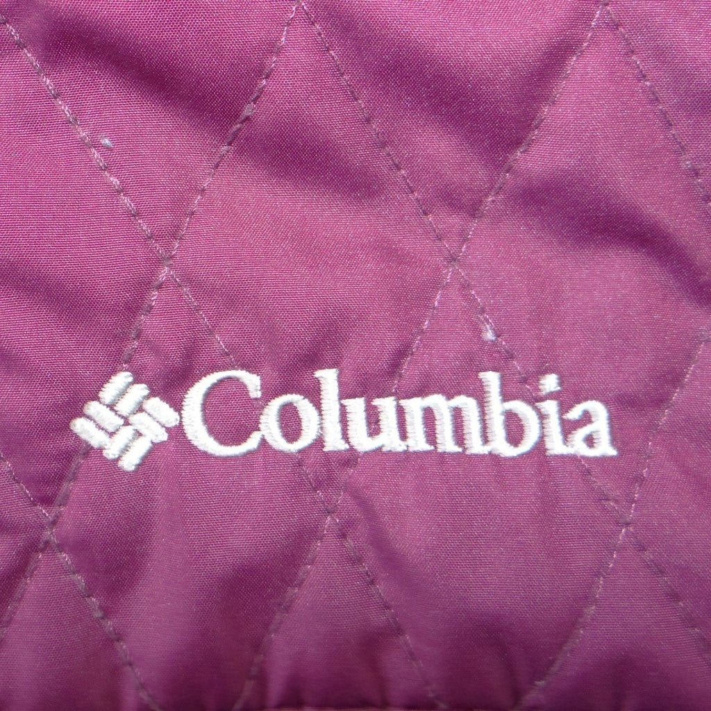 Columbia Girls Bella Cascade Hooded Quilted Puffer Jacket Purple M