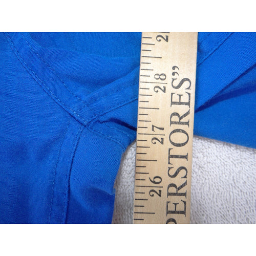 Cherokee Workwear Scrub Pants Royal Blue Unisex XS Drawstring Cargo Pockets