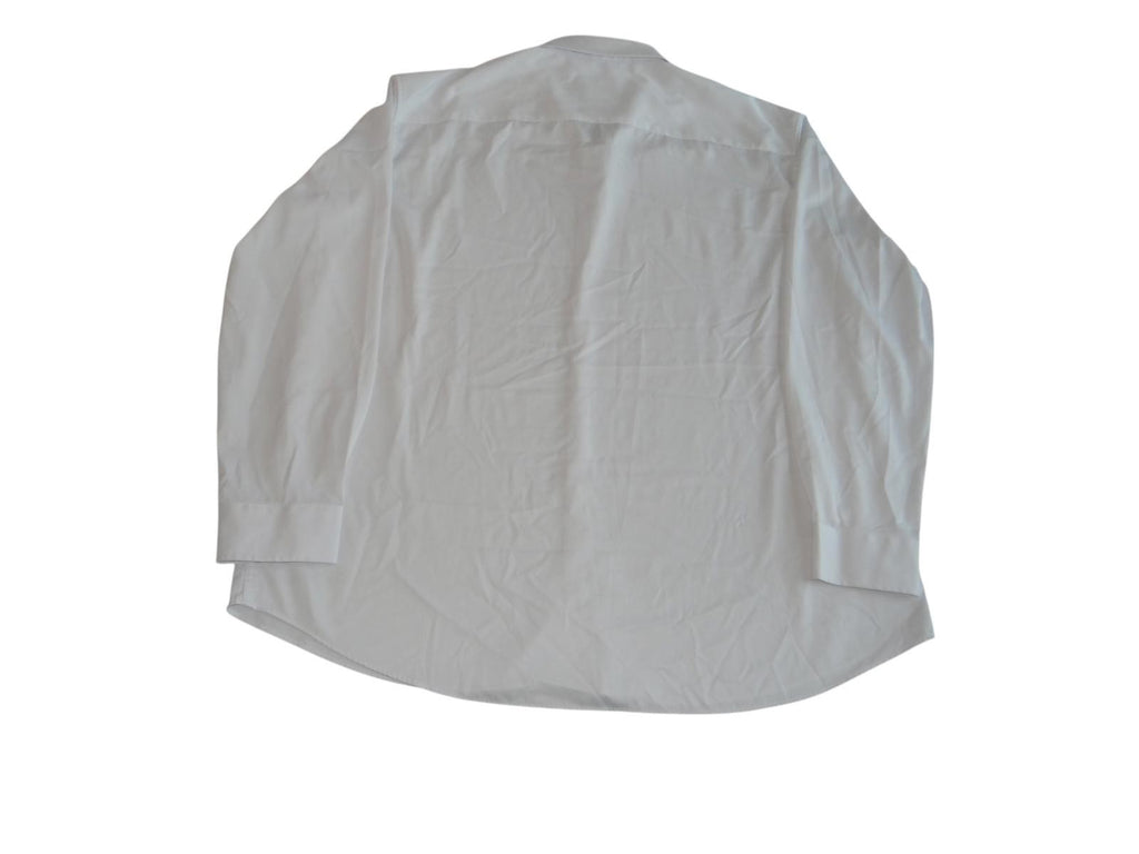 SHIELD-X Slim Fit Dress Shirt - White 4XL