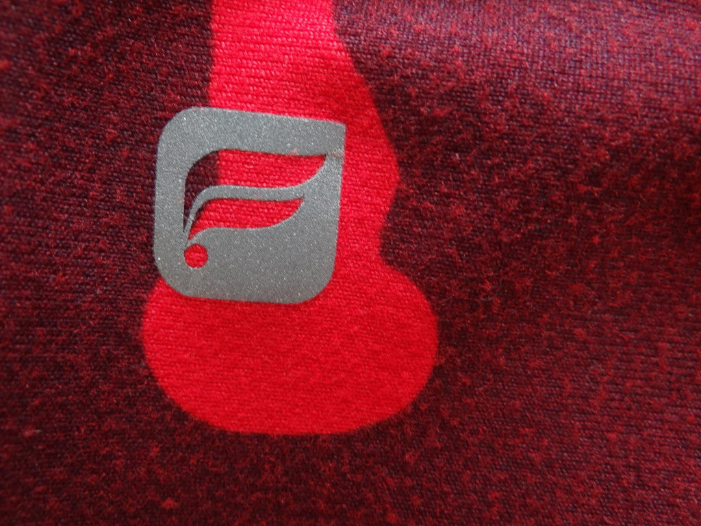 Fabletics Red Patterned Leggings - Stylish & Comfortable
