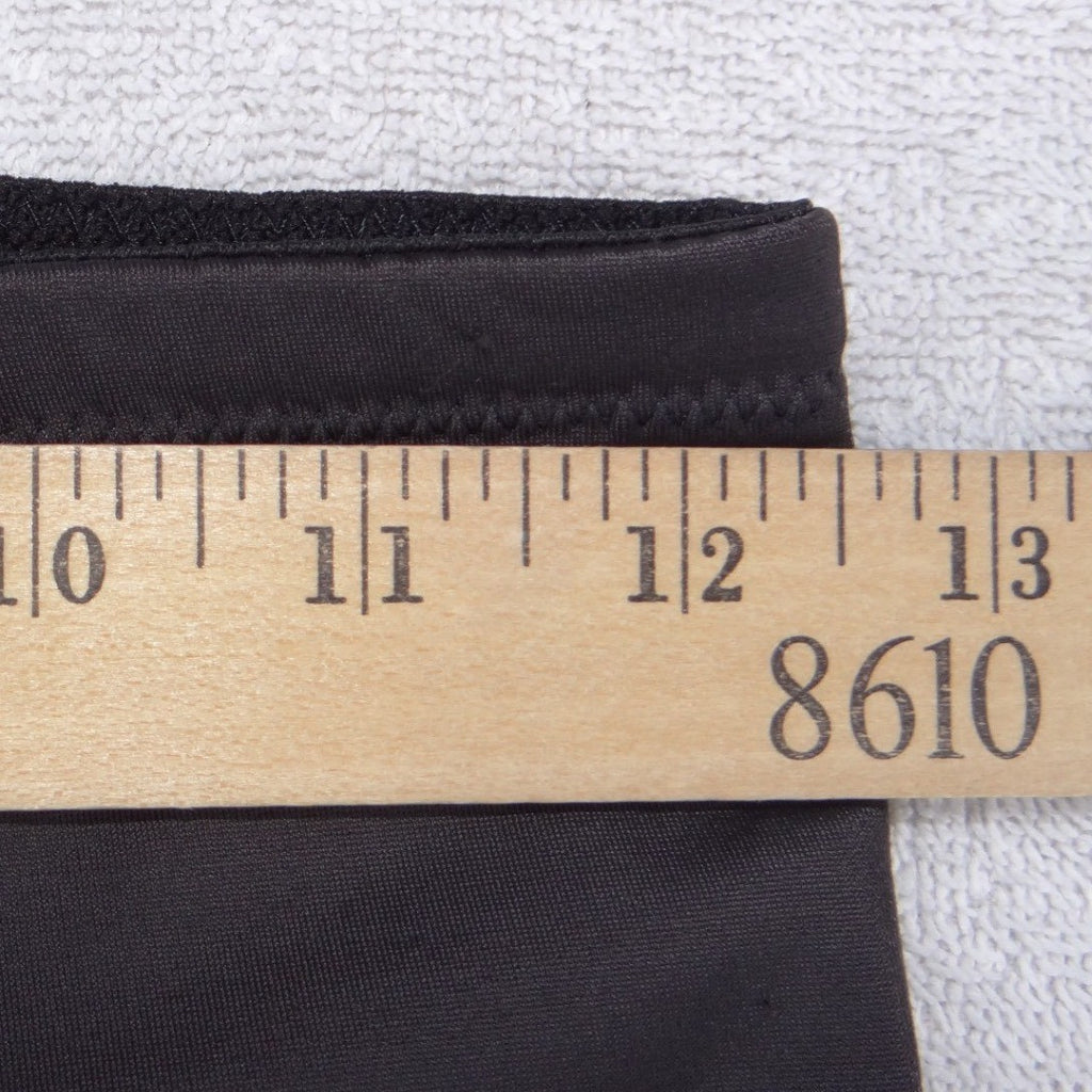 Black High Waisted Shapewear Shorts Tummy Control Mid Thigh Shaper