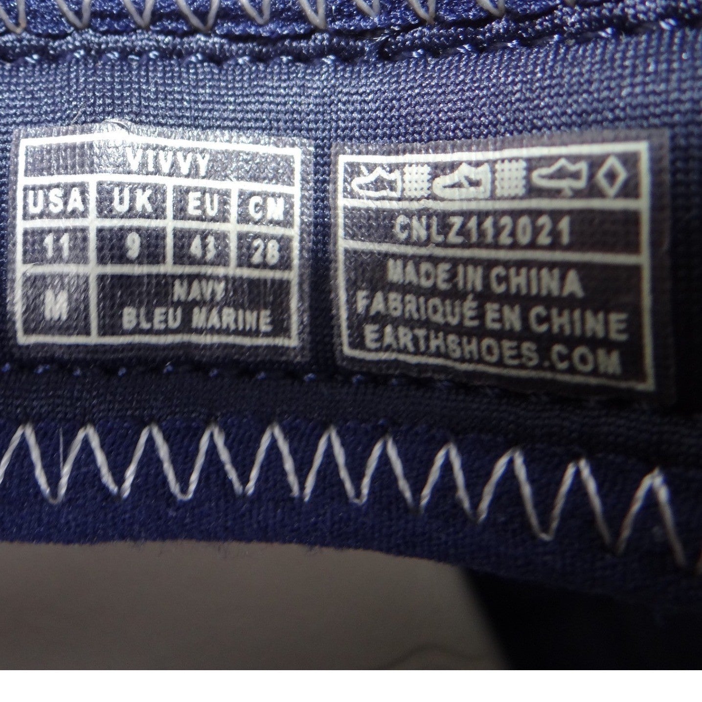 Earth Origins Vivvy Mens Navy Blue Sport Sandals Adjustable Straps Size 11