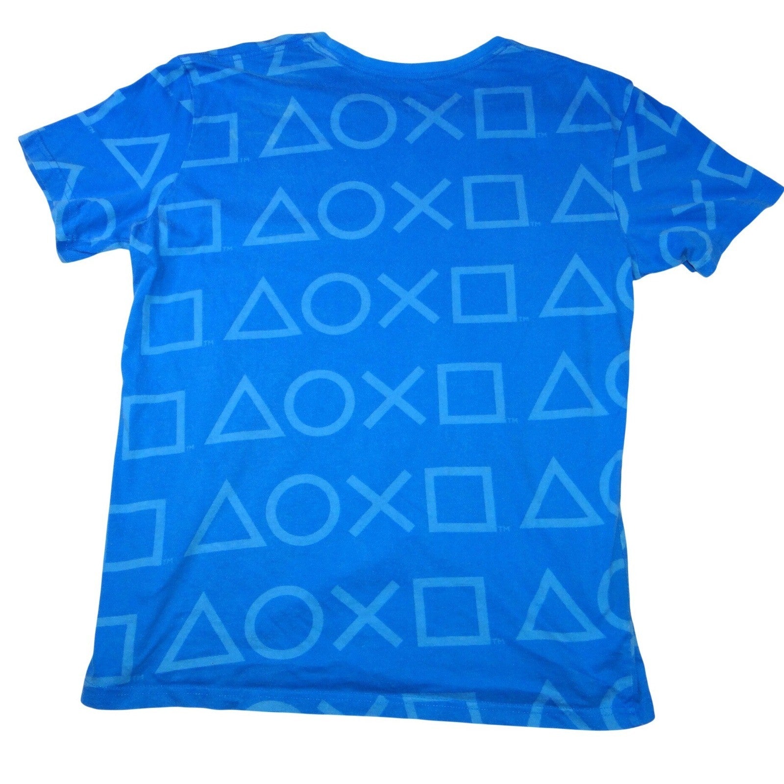 Mens Blue Playstation Graphic T Shirt Size Medium