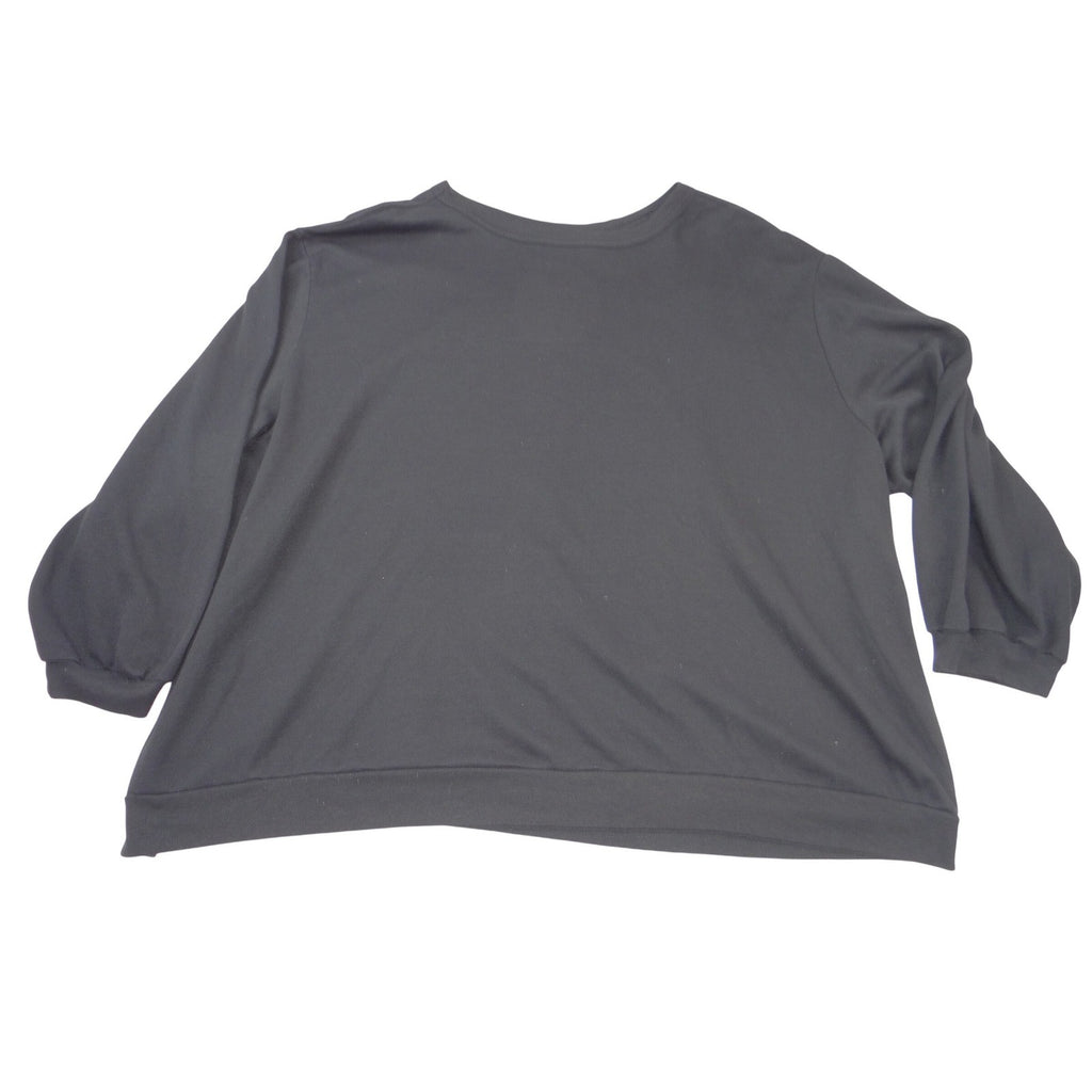 Vintage Special Review Womens Black Christmas Tree Sweatshirt Plus Size Glitter