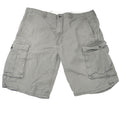 Levi Strauss Co Mens Gray Cargo Shorts W38 Utility Pocket Cotton Blend