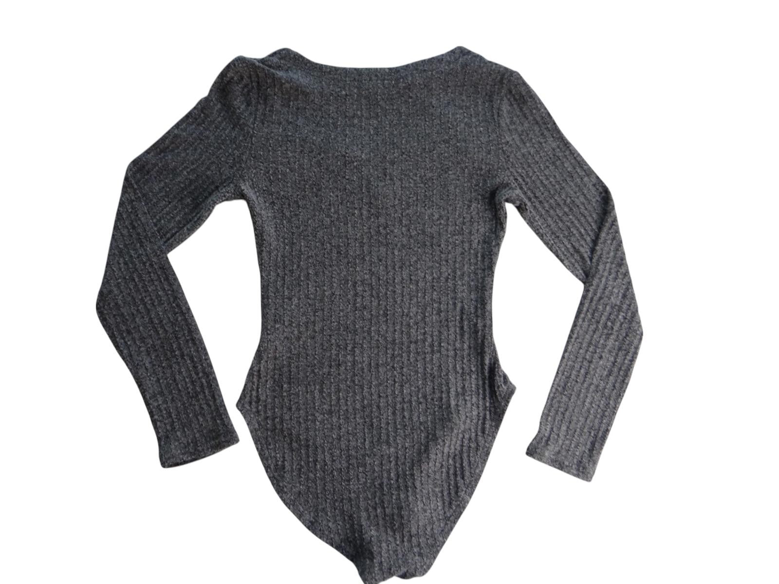 Coco + Jaime Son Long Sleeve Ribbed Bodysuit - Size M