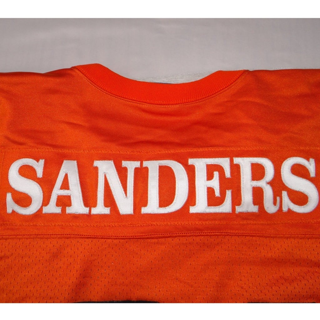 RARE Oklahoma State Barry Sanders 21 Throwback Football Jersey Orange XL 1986-88