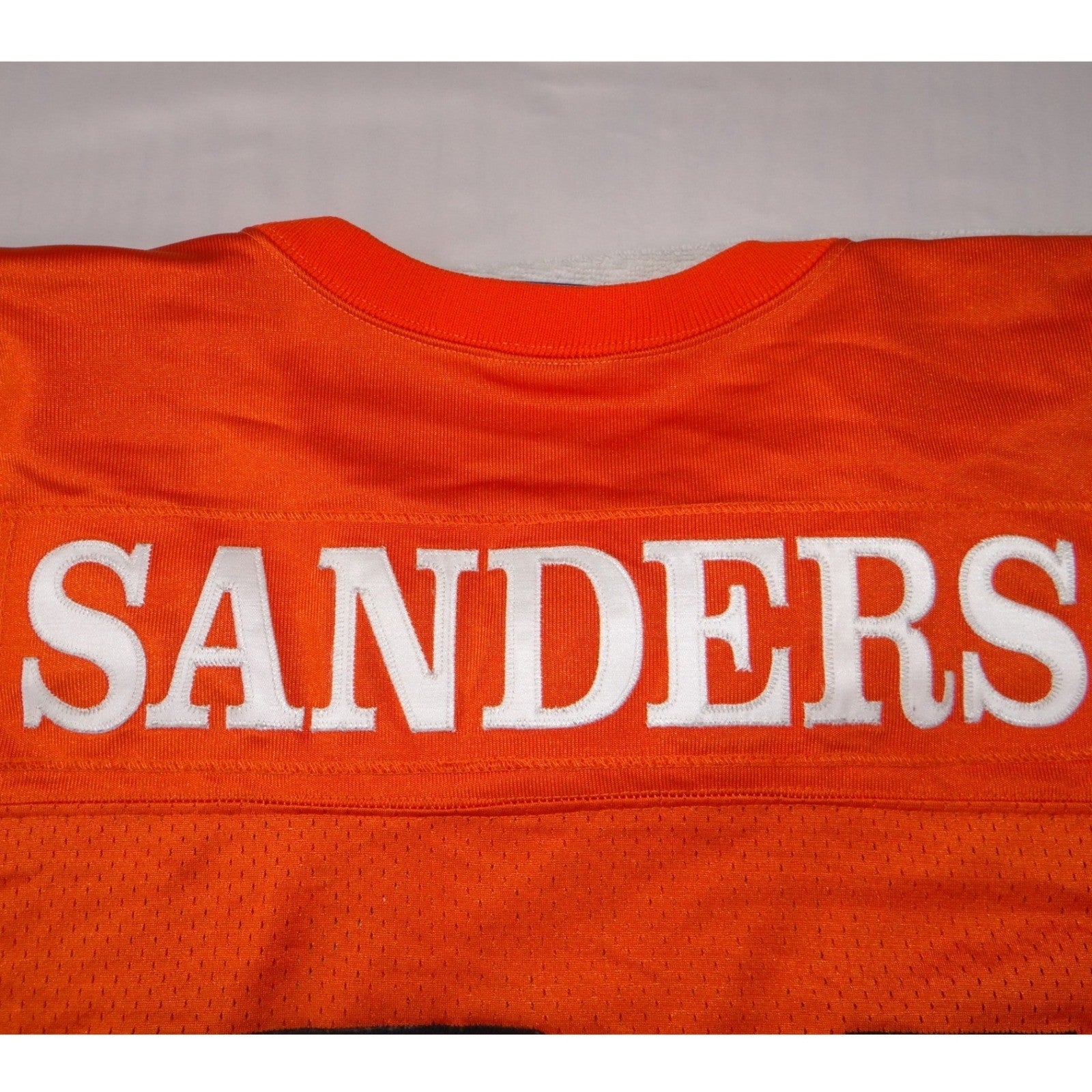 RARE Oklahoma State Barry Sanders 21 Throwback Football Jersey Orange XL 1986-88