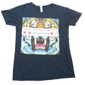 Thirty Seconds To Mars This Is War Tiger Graphic T-Shirt Mens Small Black Cotton