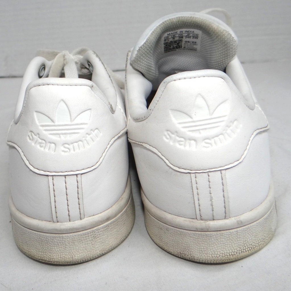 Adidas Stan Smith White Leather Low Top Sneakers Women's Size 5.5