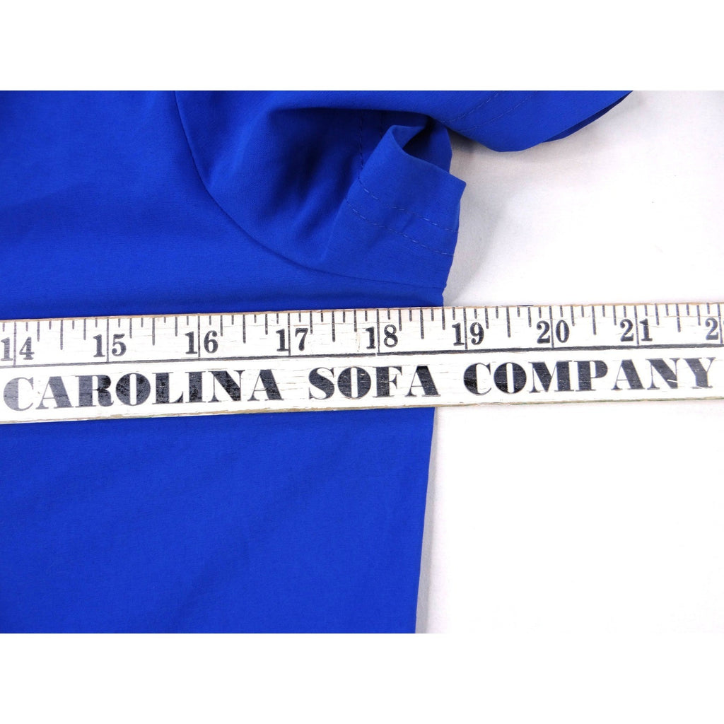 Koi Basics Royal Blue V Neck Scrub Top Short Sleeve Shirt Women's XS