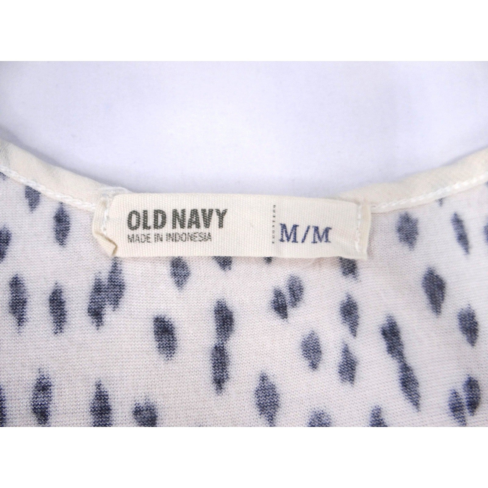 Y2K Vibes Old Navy Women's Juniors Medium Cream Leopard Print Racerback Tank Top