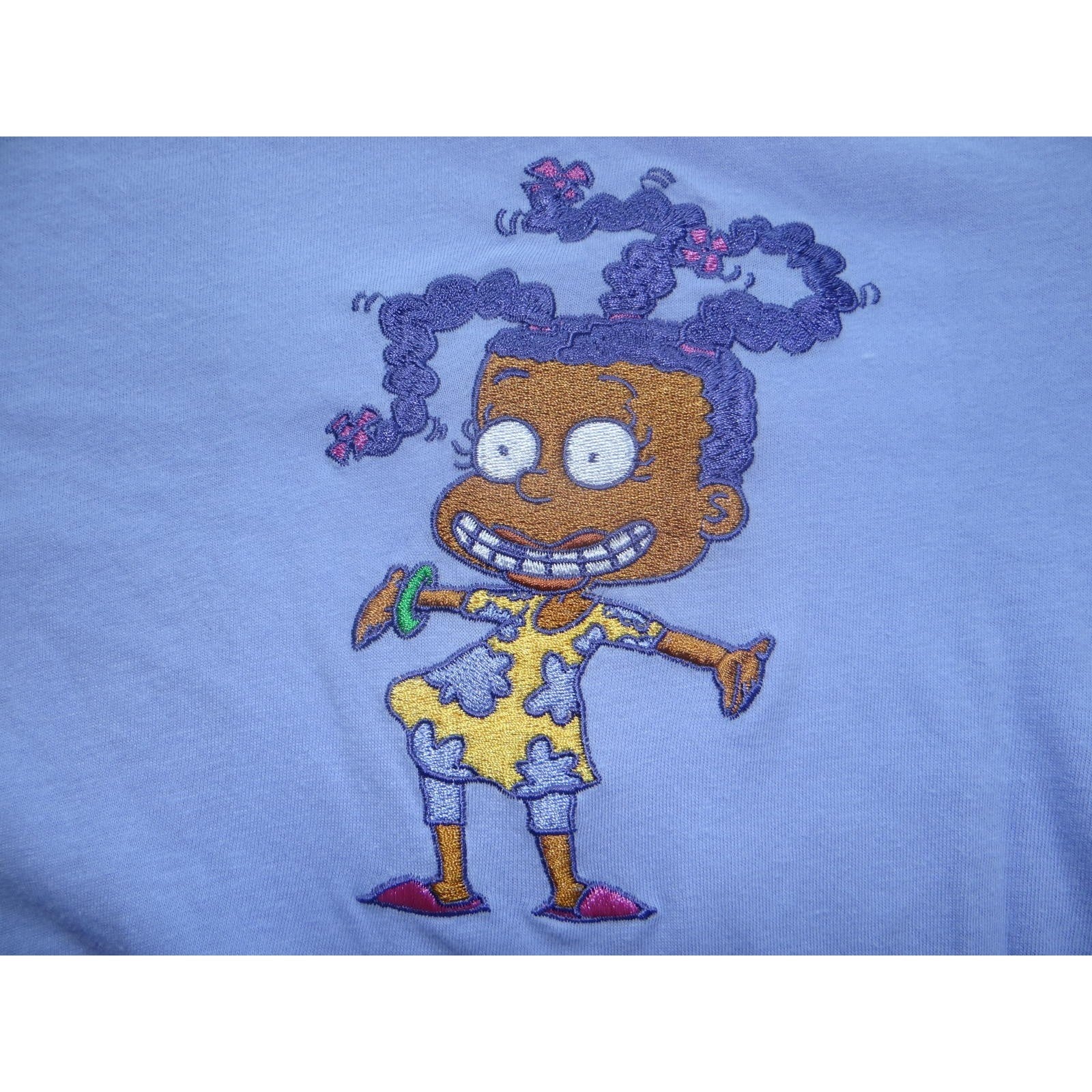 Nickelodeon Cropped Tee with Character Embroidery