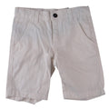 Nautica Womens White Twill Chino Shorts Size 3T Mid Rise Solid Casual