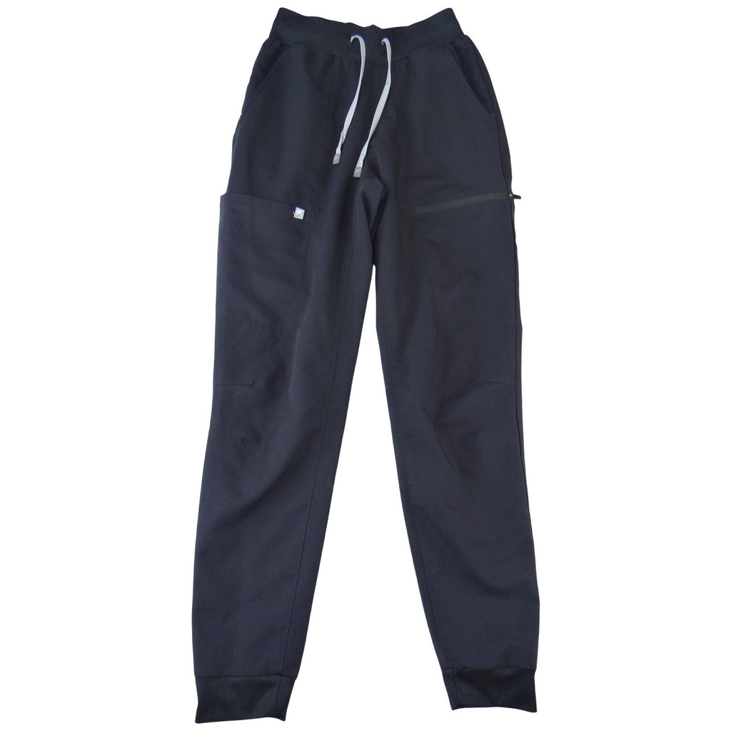 Fabletics Women Black Scrub Jogger Pants XXS Workwear Drawstring Pockets