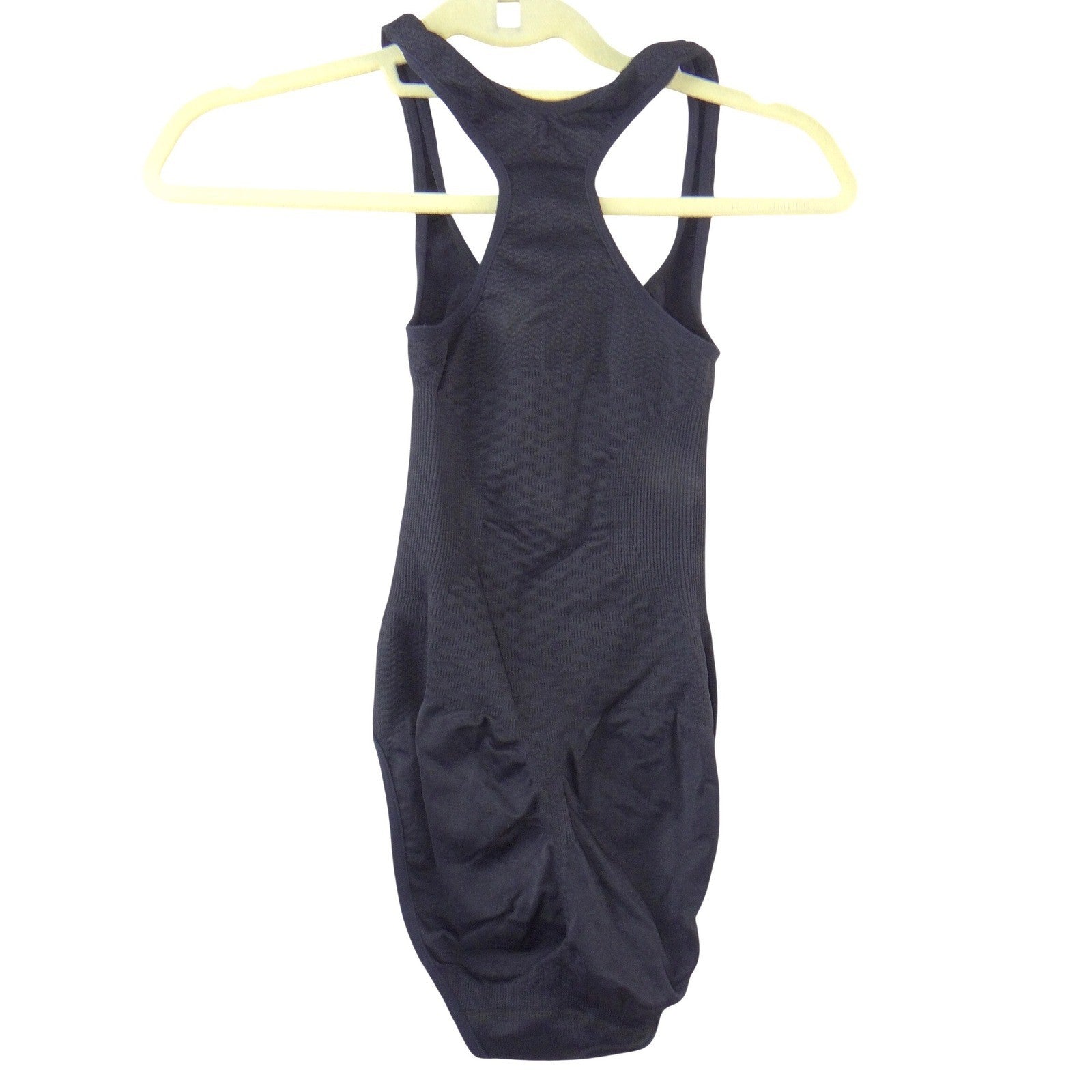 FIX Shapewear Womens Black Racerback Compression Bodysuit Size L XL