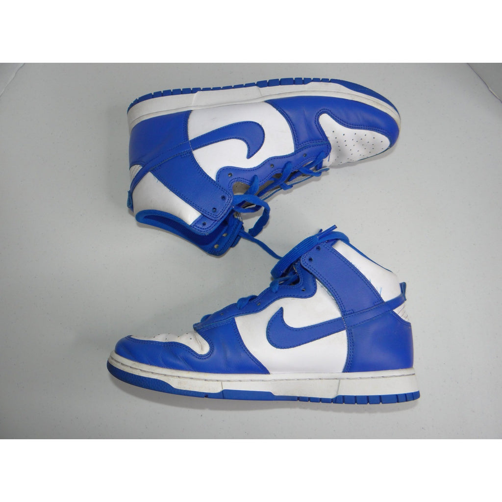 Nike Dunk High Kentucky White Game Royal Blue DD1399-102 Mens 10.5 Retro Sneaker