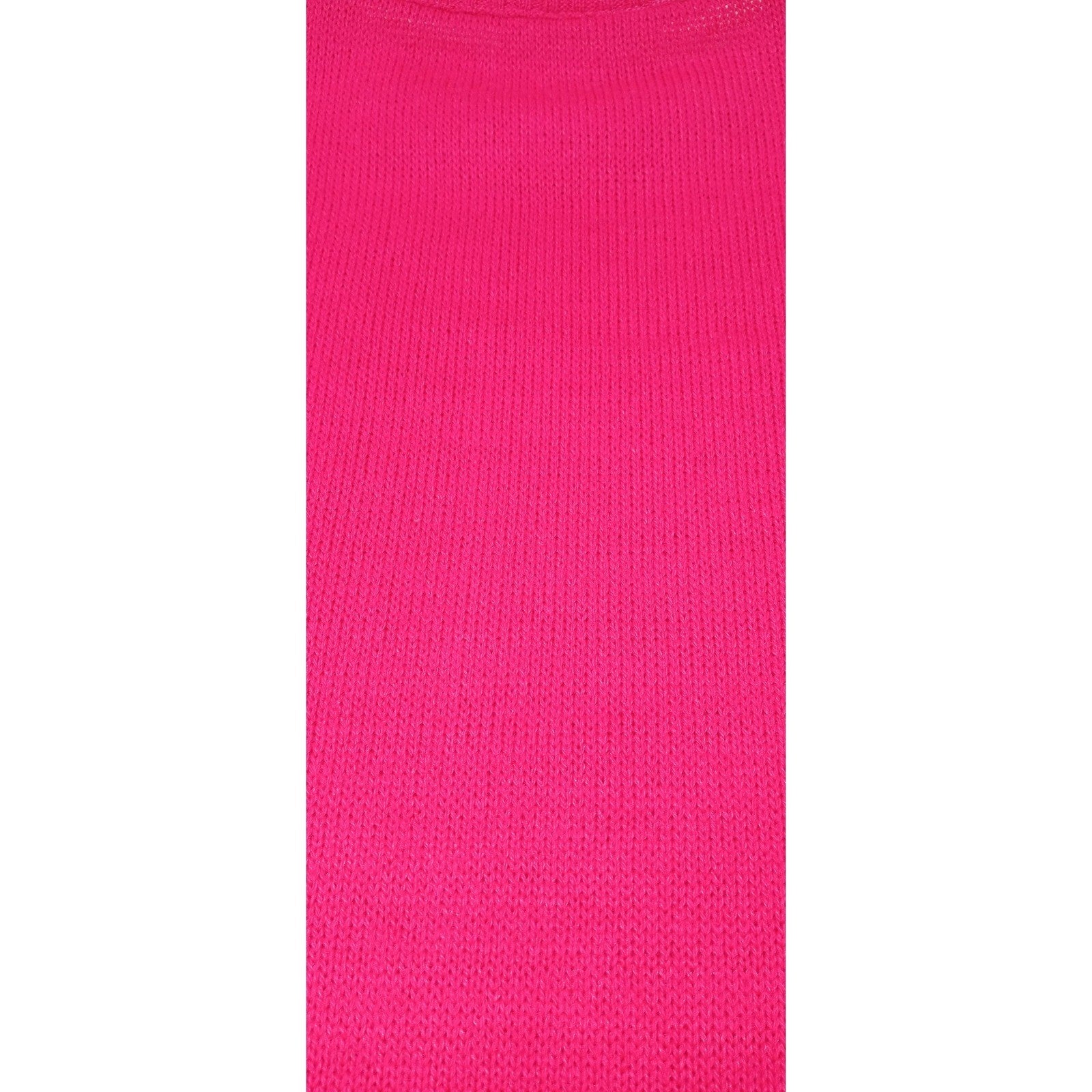 Vintage Justin Allen Women's Bright Pink Over-Sized Knit Sweater Made in USA