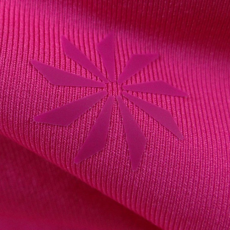 Athleta Womens Hot Pink V-Neck One Piece Swimsuit 32D/DD Adjustable Straps