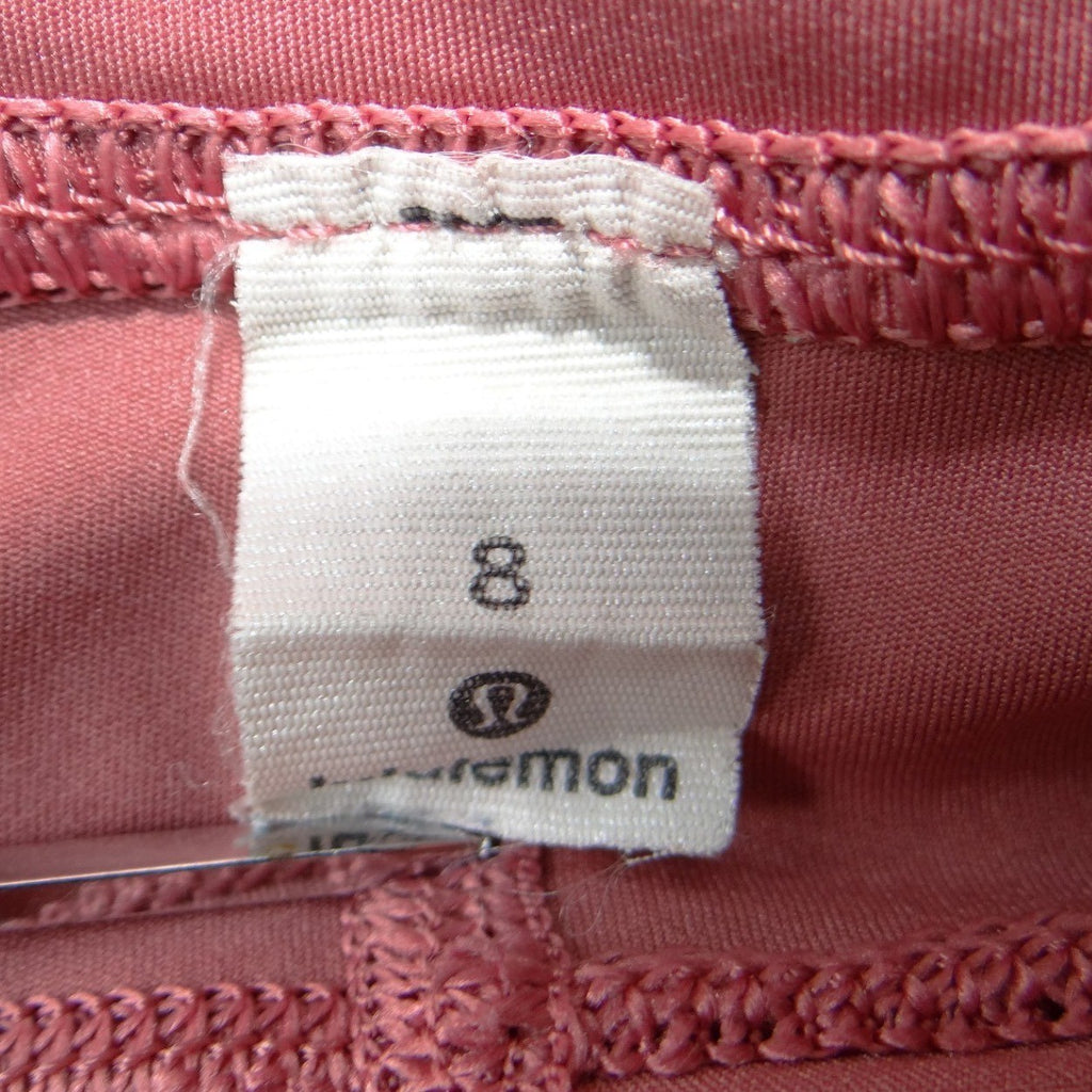 Lululemon Invigorate High-Rise Crop 23 Brier Rose Pink Leggings Size 8