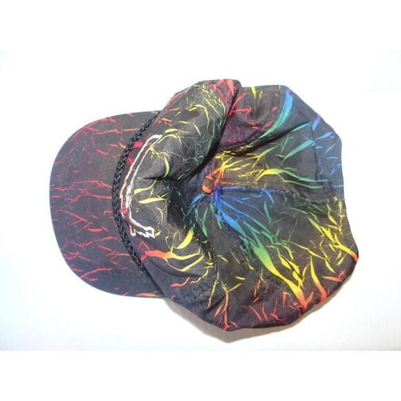 Vintage Multicolor AIS Automotive Cap with USA Map Design