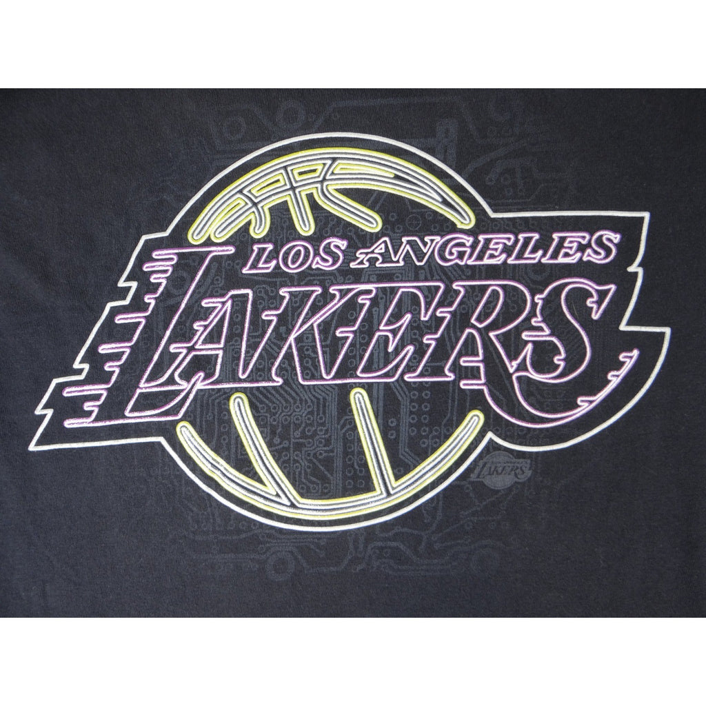 Los Angeles Lakers Kobe Bryant 24 Majestic NBA Basketball T Shirt Mens M