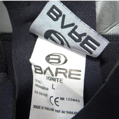 Bare Ignite Mens Shorty Wetsuit Blue Black Neoprene Short Sleeve Size L