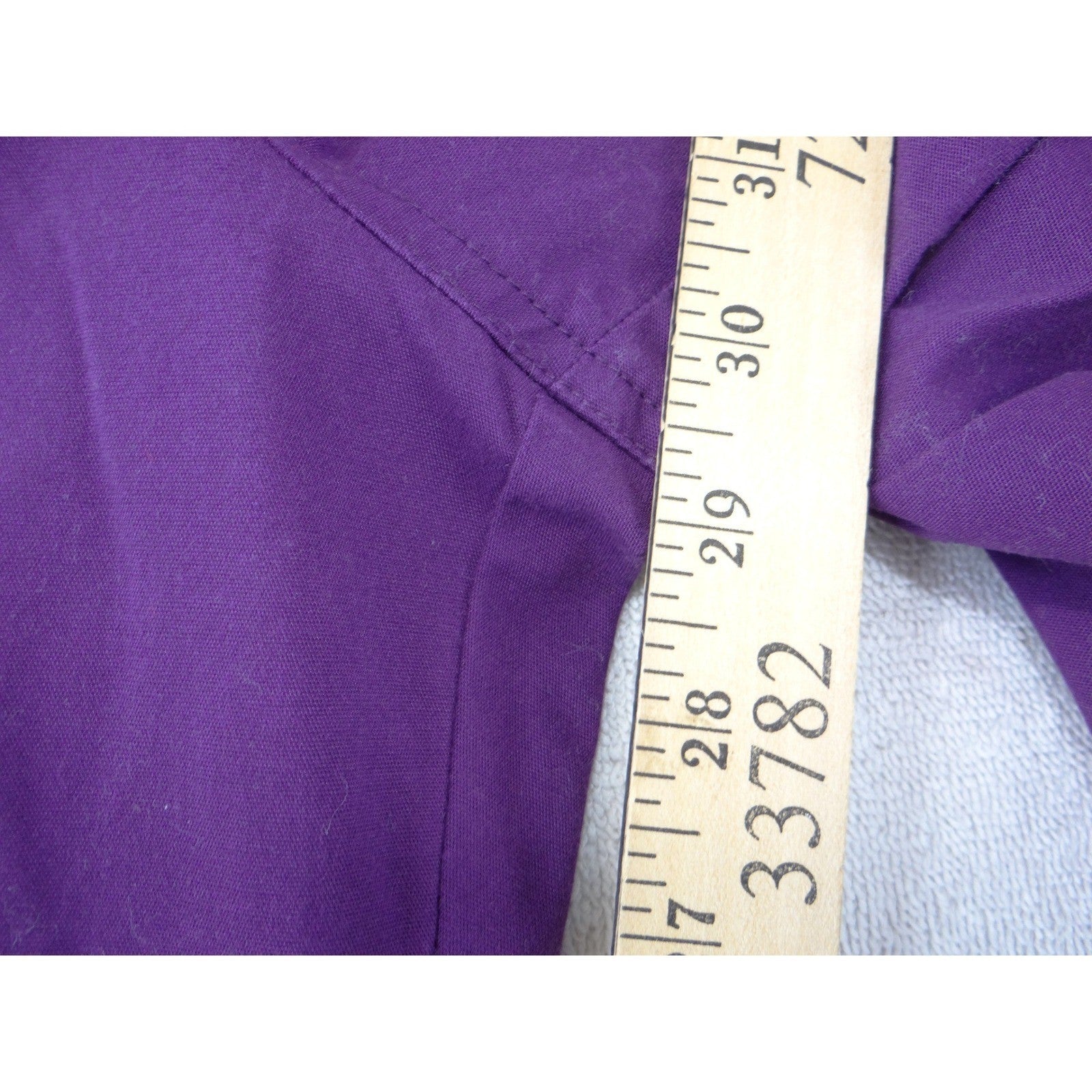 Scrubstar Womens Purple V-Neck Scrub Set Top and Cargo Pants Medium 33782