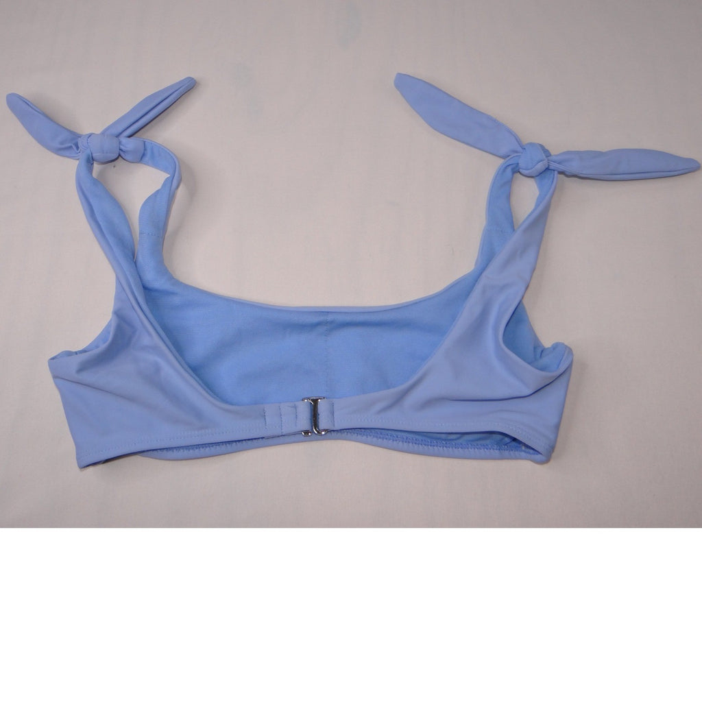 Bikini Tops Lot Set of 3 Sz S Blue Peach Light Blue Swimsuit Beach Pool Swim