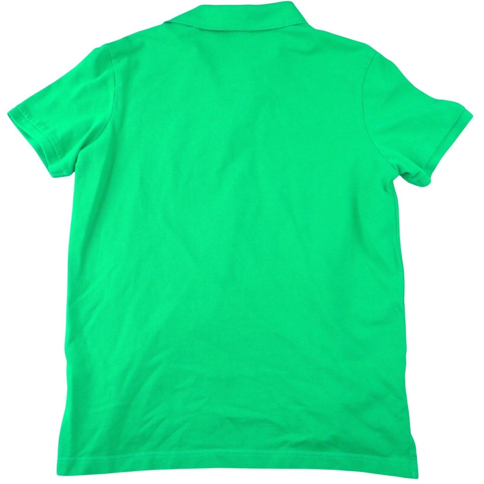 US Polo Assn Mens Green Short Sleeve Pique Cotton Polo Shirt Size M
