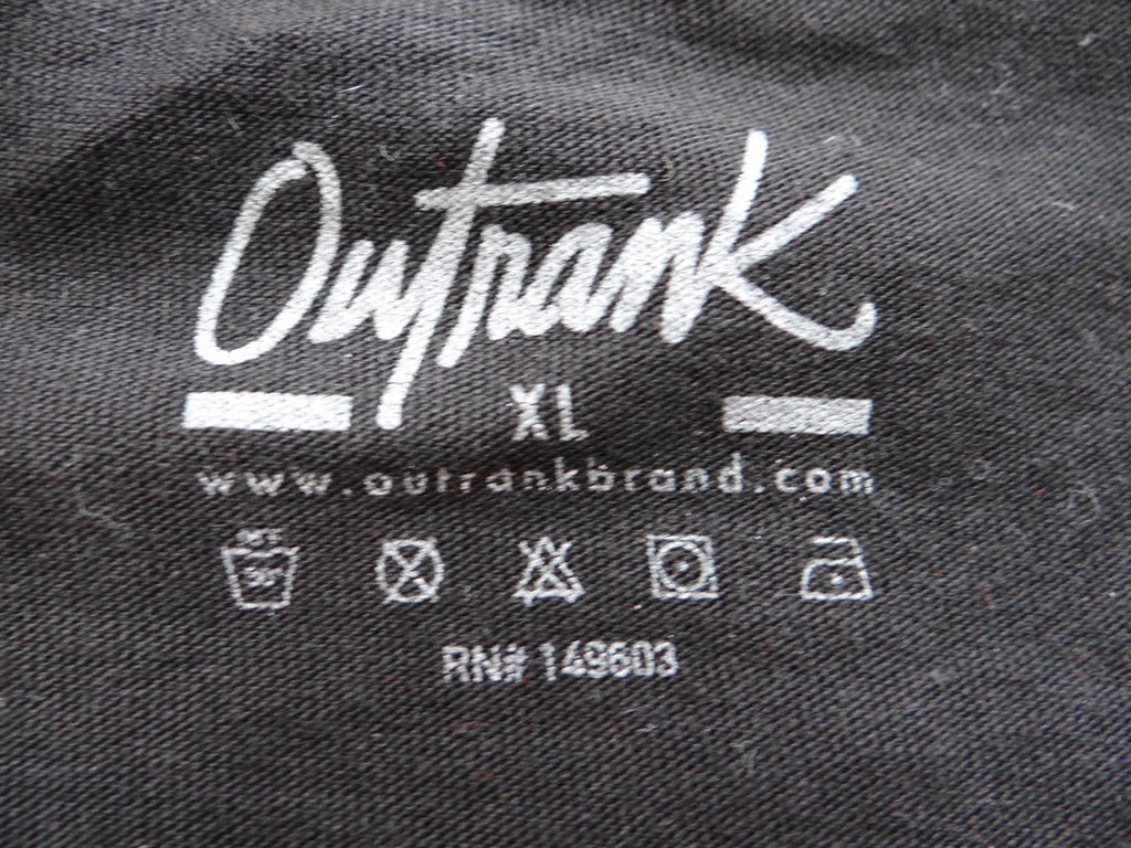 Outrank Black Graphic T-Shirt Men's XL