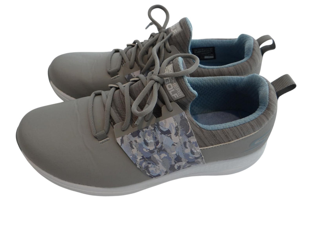 Skechers GOwalk Lite Women's Sneakers - Gray with Camouflage Accent