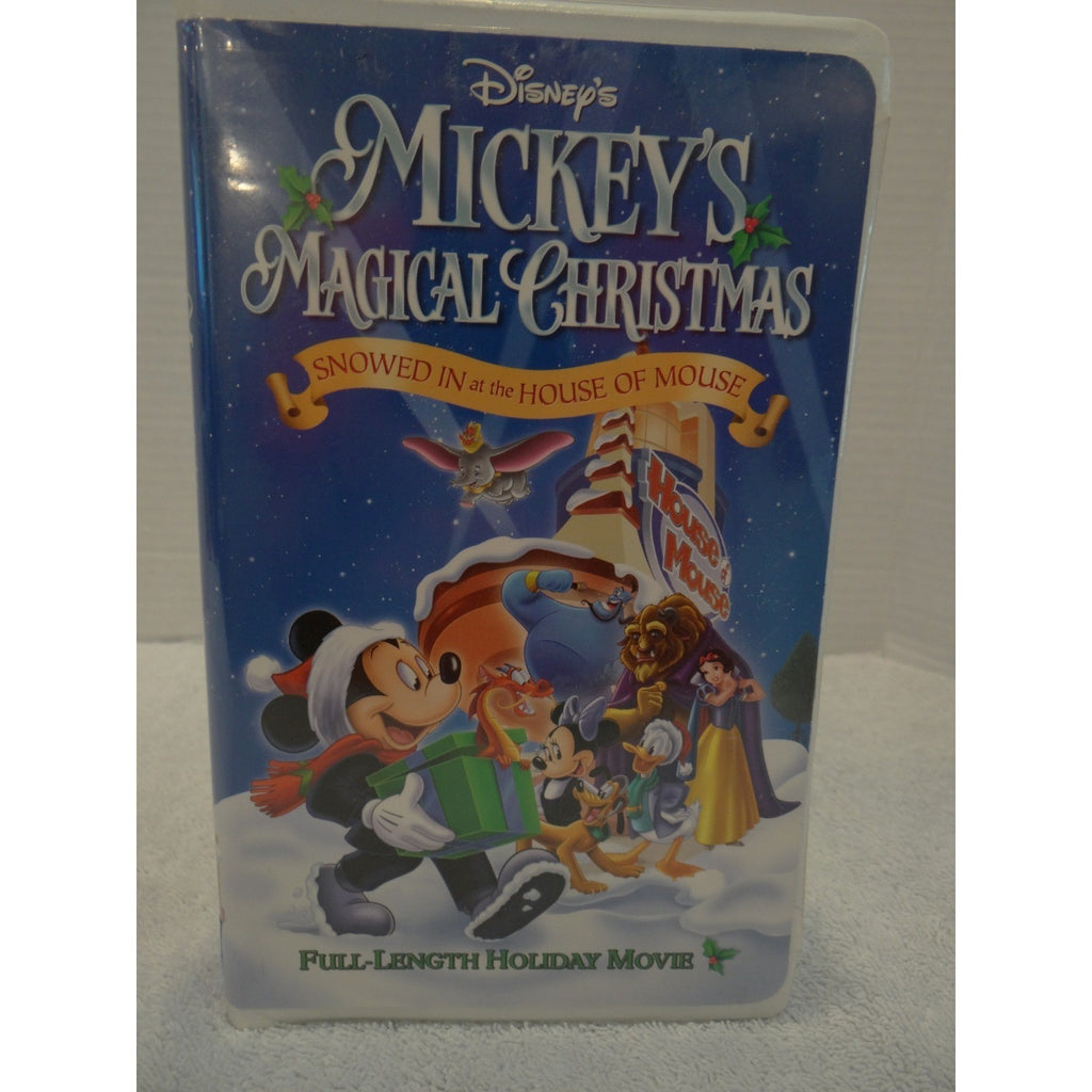 Disney Mickey's Magical Christmas Snowed in at the House of Mouse VHS 2001 G