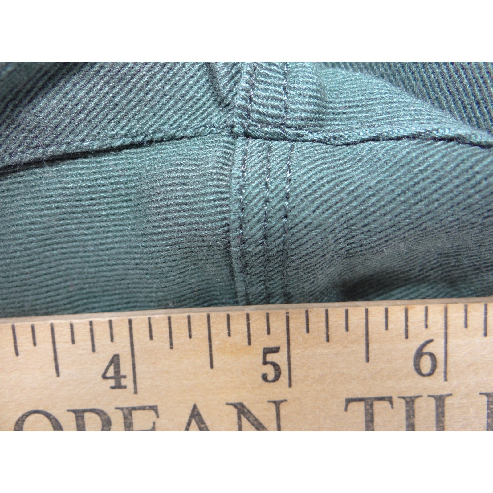 Ringers Western Mens Workwear Shorts Green Size 32 Cotton Twill Pleated 2781