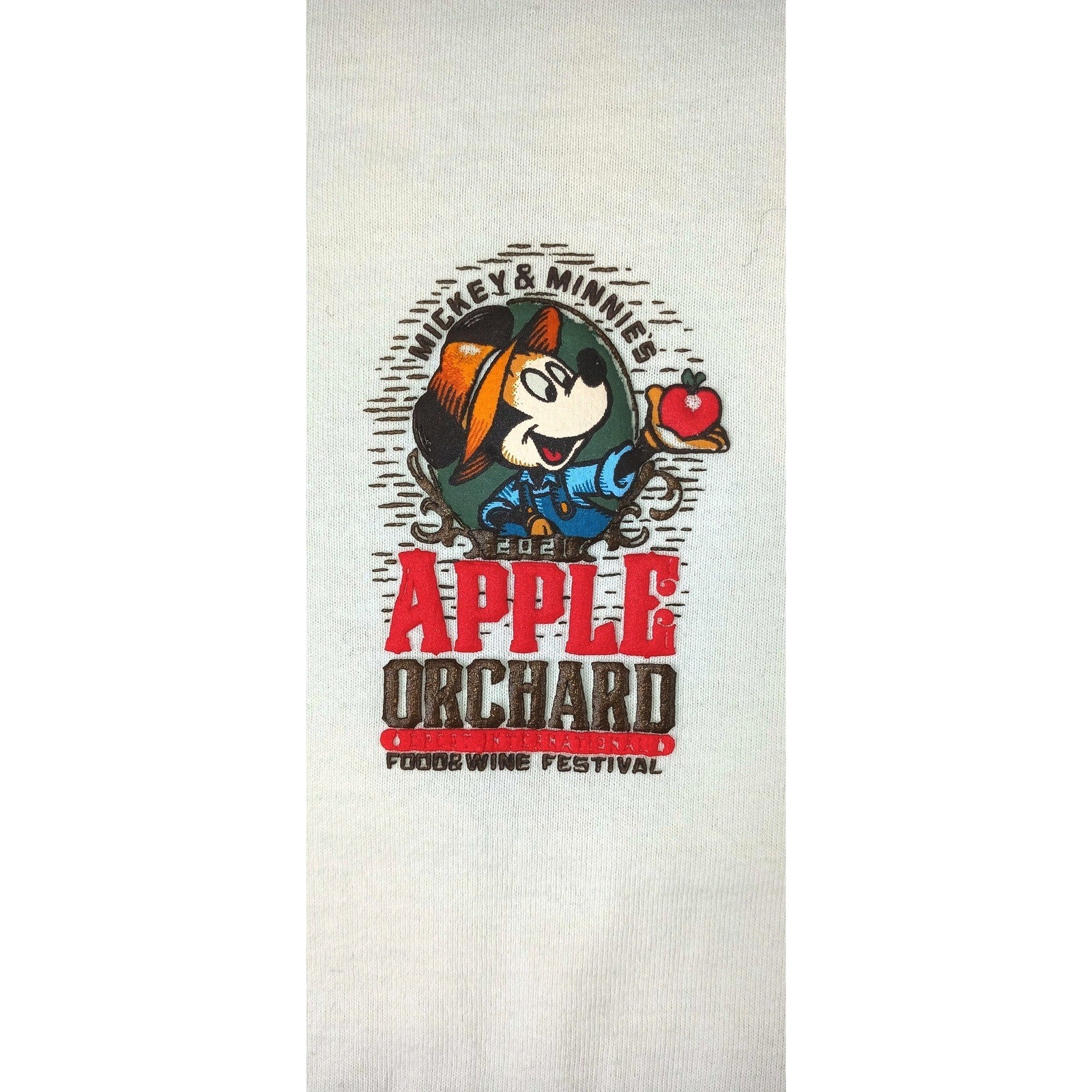 Vintage Disney Over-Sized Long Sleeve TShirt Minnie Mouse Sweet As Pie Womens L
