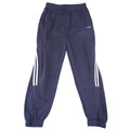 Athletico Mens Navy Blue Fleece Joggers Striped Sweatpants Size L