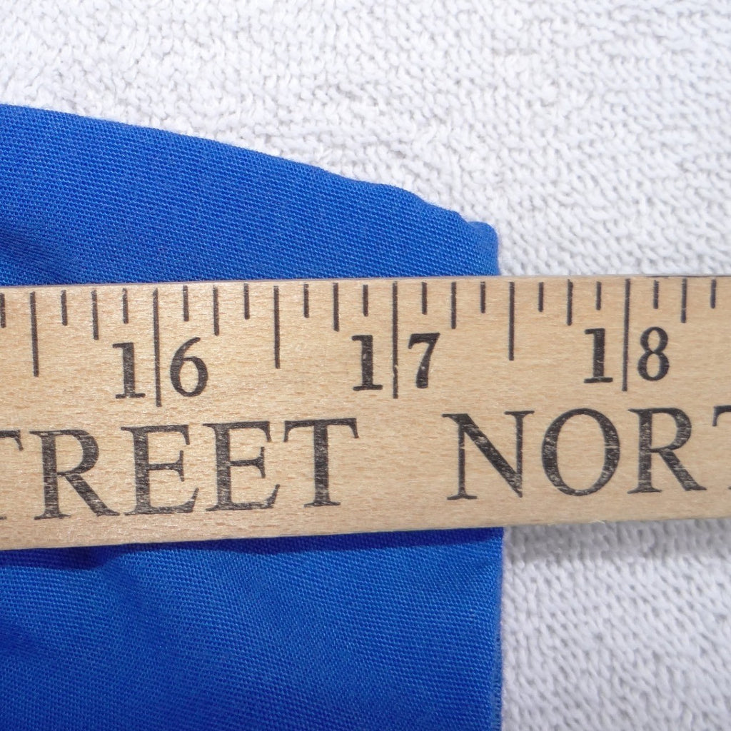 Cherokee Workwear Scrub Pants Royal Blue Drawstring Cargo Medical Uniform XS