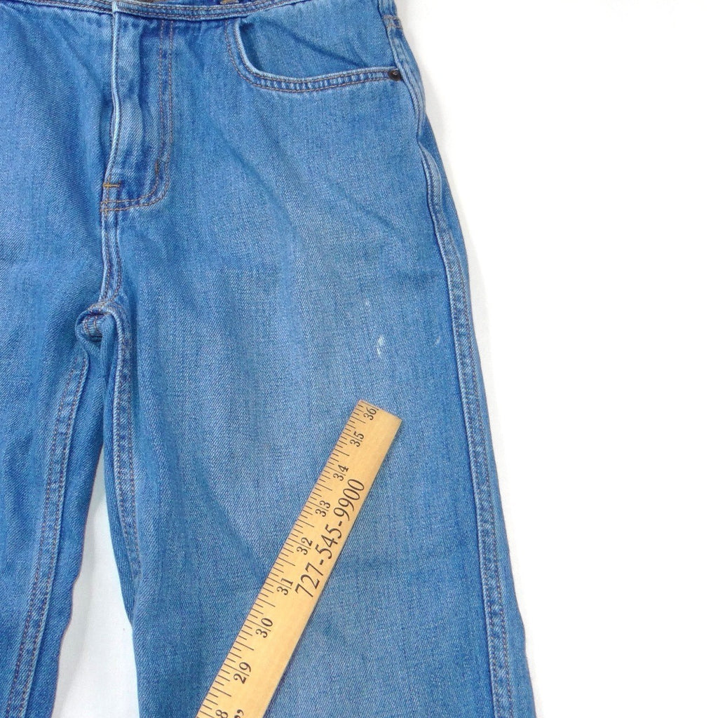 Current Elliott High Waisted Wide Leg Jeans Blue Medium Wash Size 26