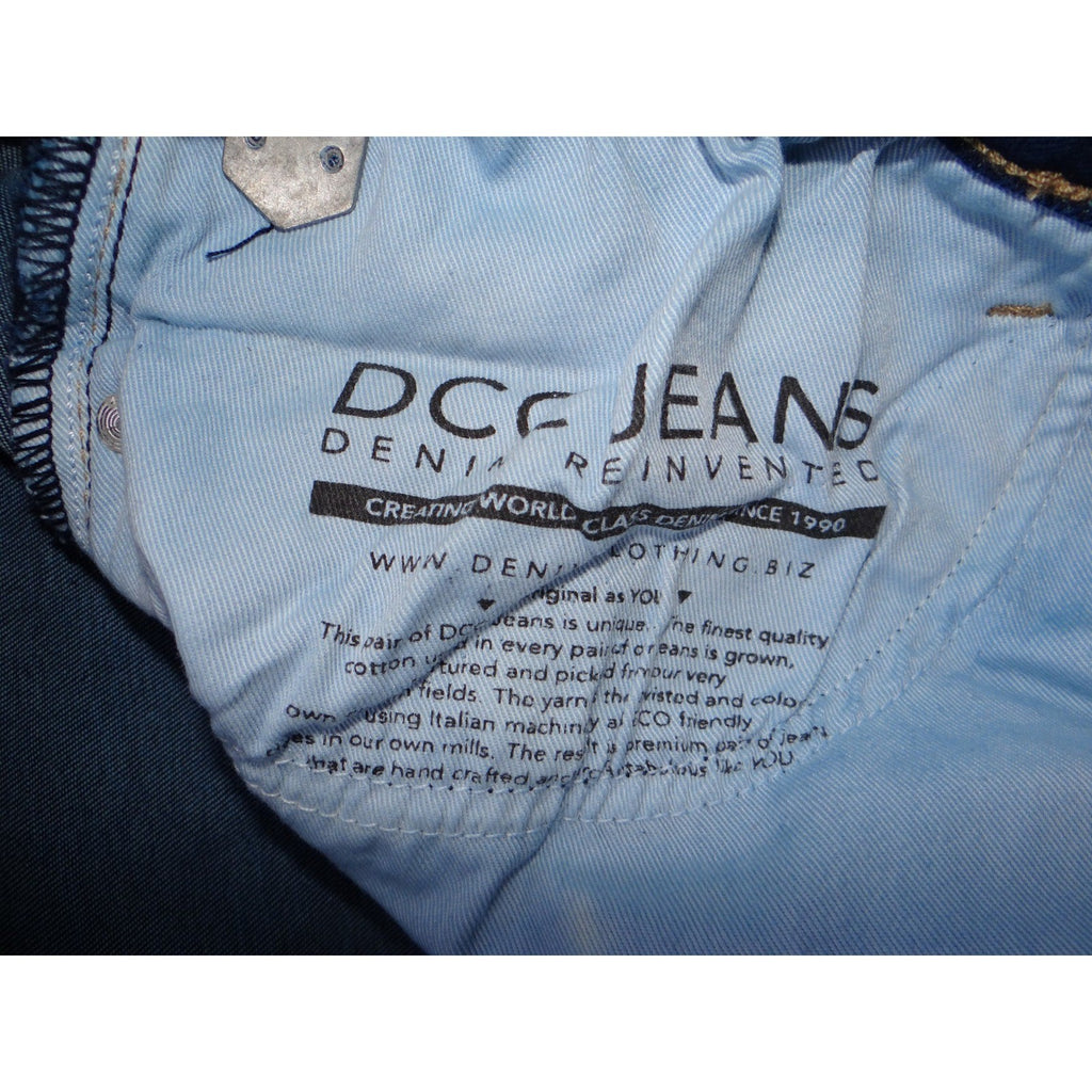 DCC JEANS Women Slim Fit Dark Wash Distressed Denim Jeans