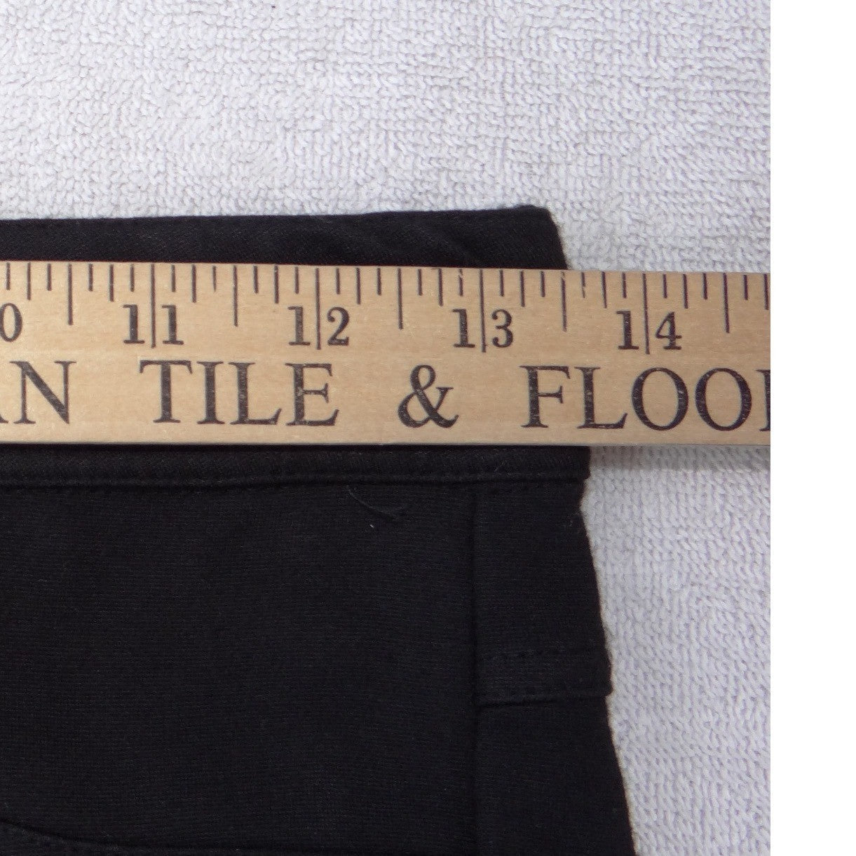 GB Womens High Waisted Skinny Pants Black Stretch Slim Fit Size M