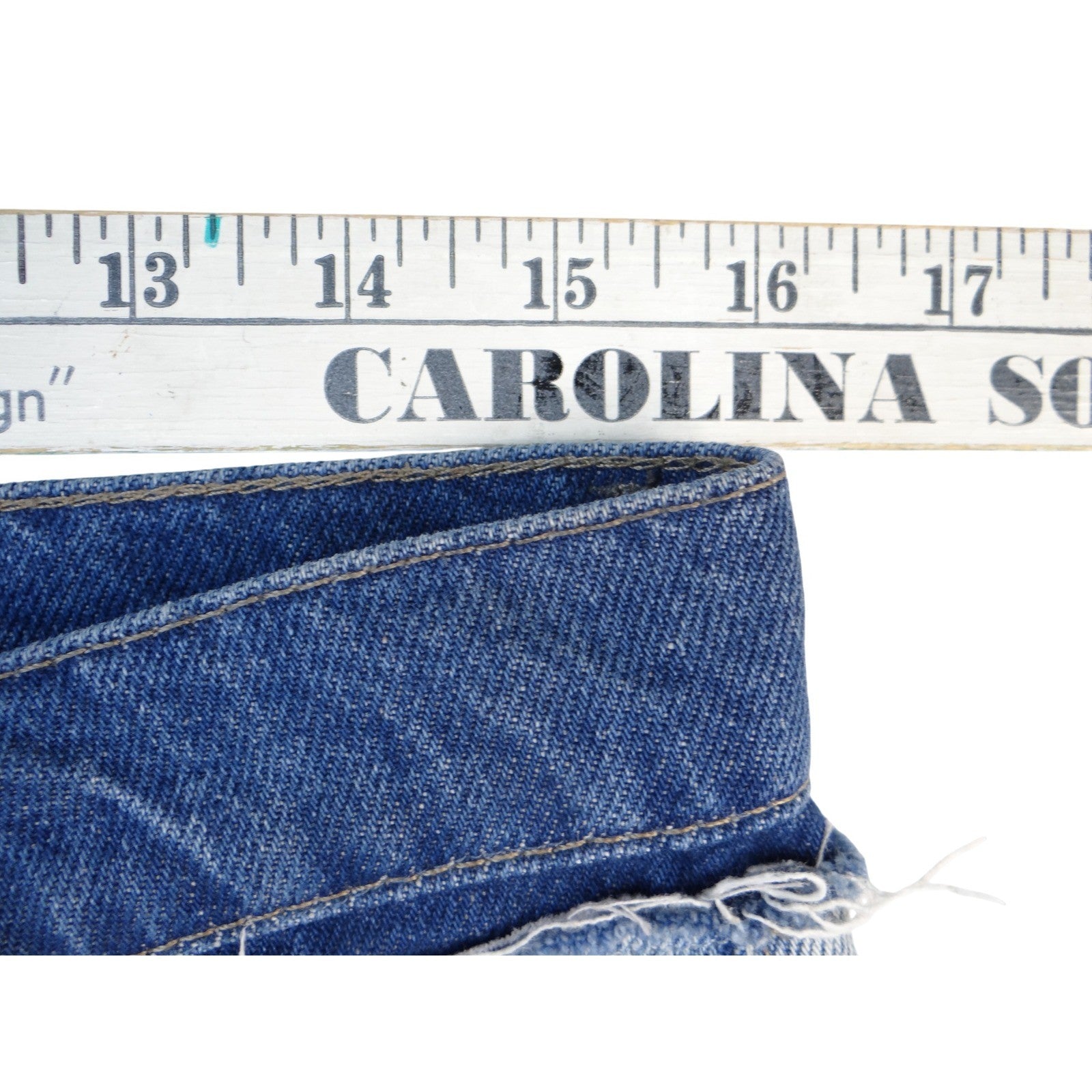 ZARA Women Straight Leg Jeans Light Wash Distressed Raw Hem Size 6