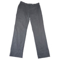 Hart Schaffner Marx Mens Charcoal Gray Flat Front Dress Pants Trousers 36R