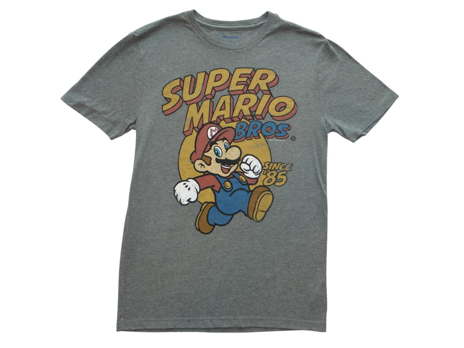 Old Navy Super Mario Bros Graphic Tee - Vintage Style