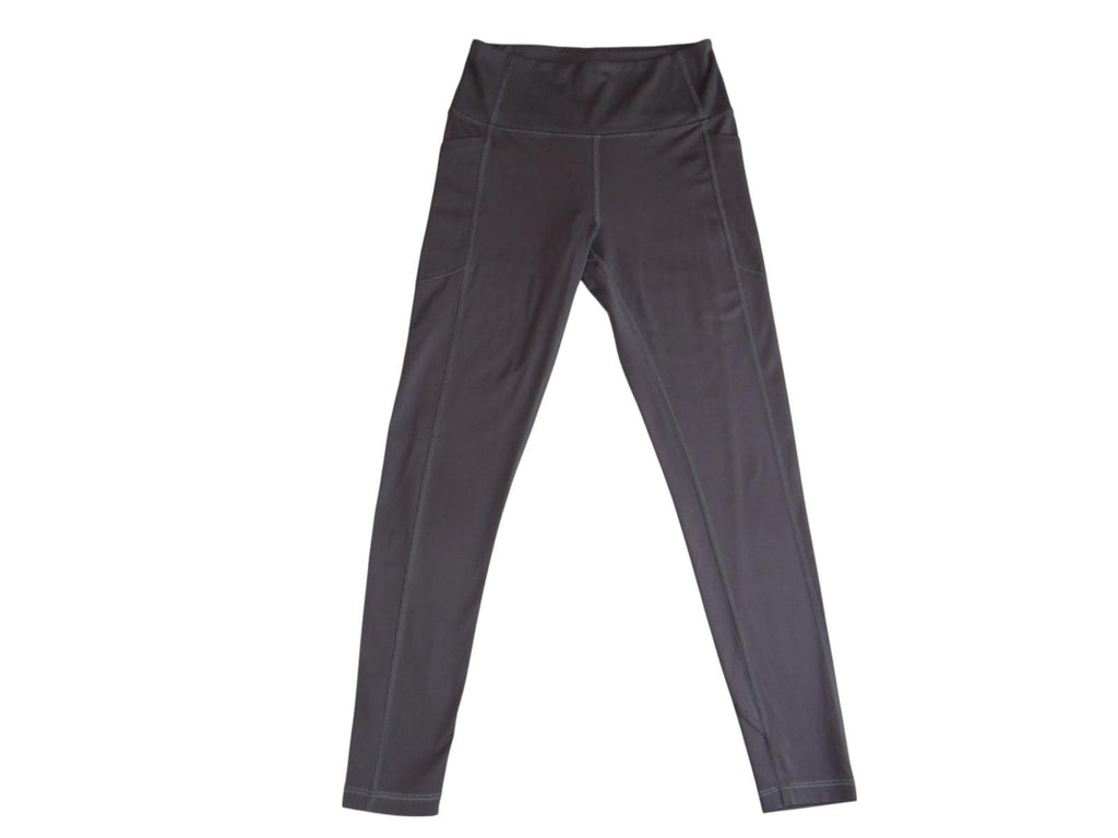 Victoria's Secret High-Waisted Gray Leggings with Pockets - xs