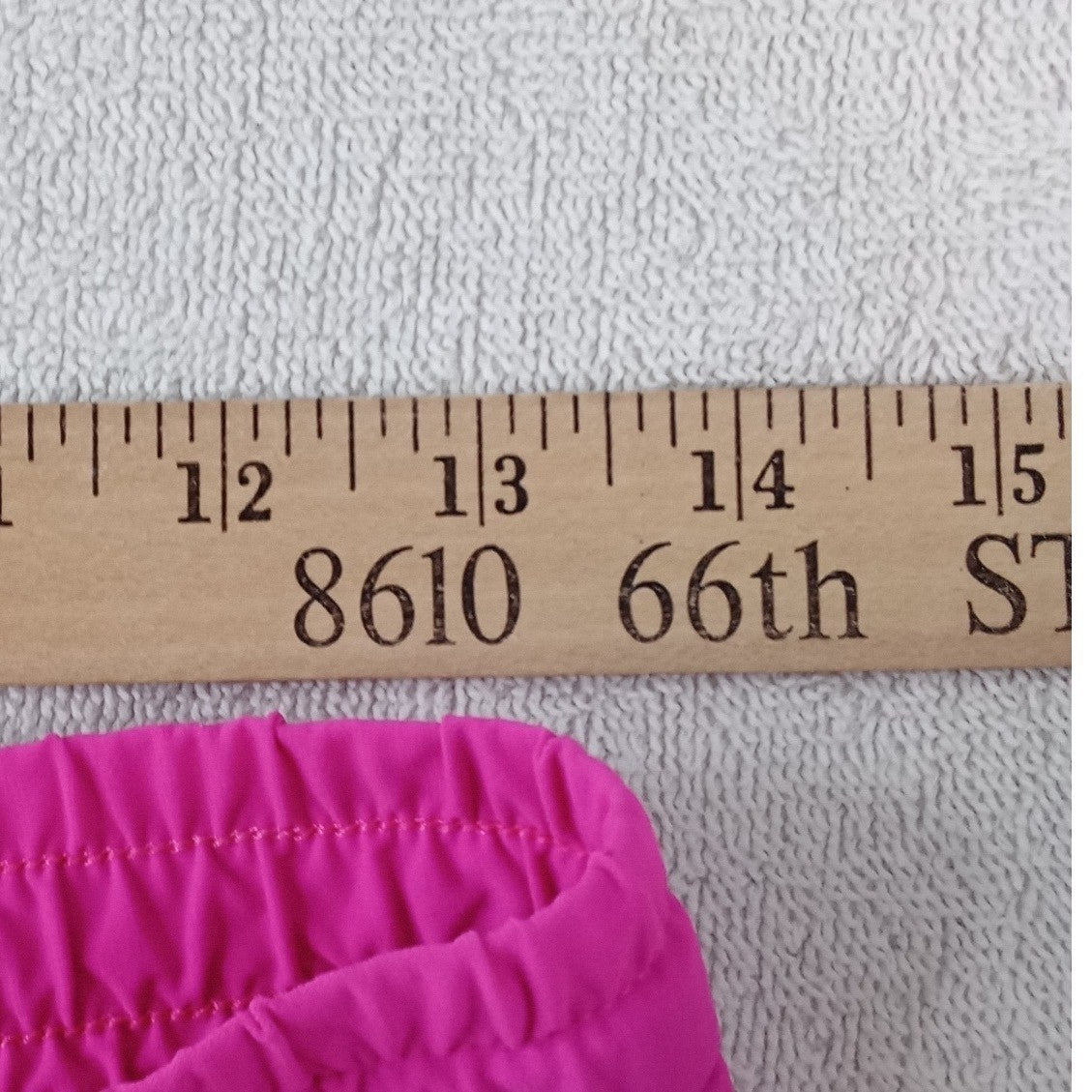 Womens Hot Pink Performance Jogger Pants Drawstring Elastic Waist Utility Pocket