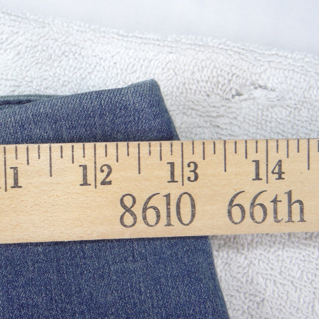 Free People Womens Denim Mini Skirt Medium Wash Blue Seamed A-Line Size 6