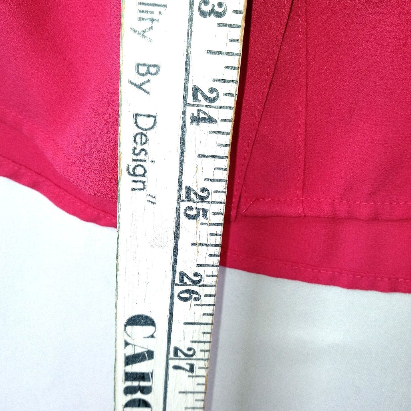 Express Pink Long Sleeve Collared Button Up Shirt Womens Size S