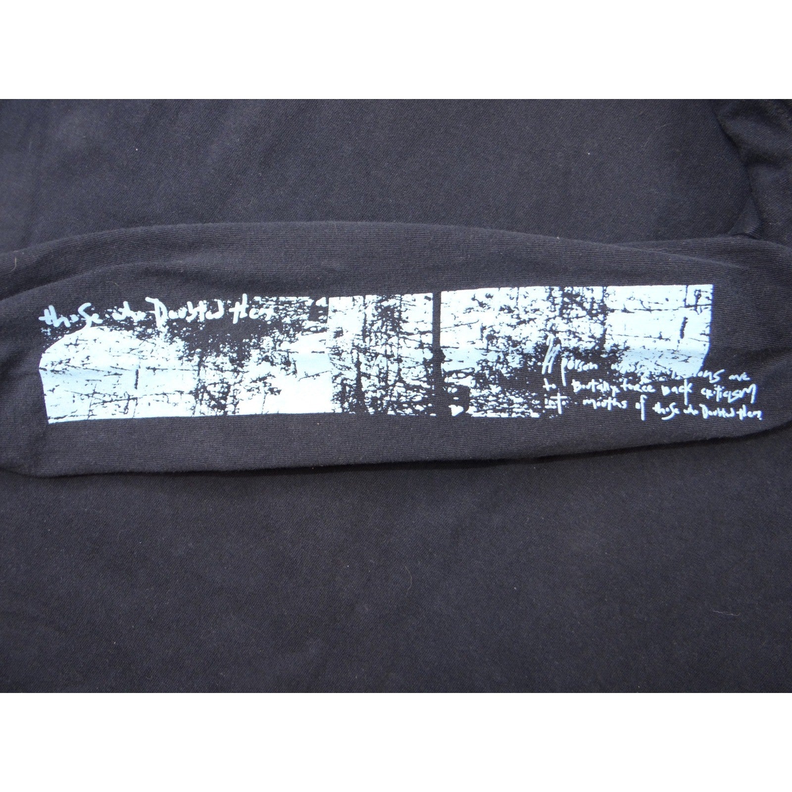 Outrank Cherub Money Graphic Long Sleeve T Shirt Black Large
